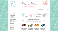 Desktop Screenshot of fireandfibers.com